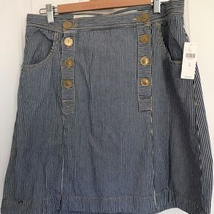 Anthropologie Pilcro & Letterpress denim skirt